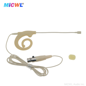 Neues MICWL Mini Micro fone <span class=keywords><strong>Com</strong></span> Fone De Ouvido Para Schnecken-Headset-Mikrofon für SLX ULX GLX EW G2 G3 G4 Wireless 3,5mm TA4F 4Pin - Product Image 5