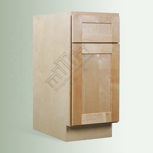 No Quantity Limited Unfinished Natural <b>Wood</b> Finish Wholesale Shaker RTA Wooden Kitchen Cabinets From American Warehouse - Product Image 3