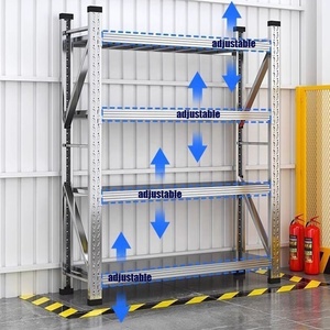 Op Maat Gemaakt Reksysteem Magazijn Rack Workshop Opslag Meerlaagse Displayplanken Roestvrijstalen Rekken - Product Image 6