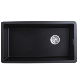 EJOY-حوض مطبخ من الجرانيت, حوض مطبخ عالي الجودة NA3318 من الجرانيت وعاء واحد cUPC undermount مزرعة الكوارتز بالوعة المطبخ - Product Image 4