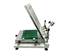 Impresora de Plantillas Manual de Alta Precisión Qihe QH3040, 220V, para Impresión de Circuitos Impresos Planos Pequeños, 10um