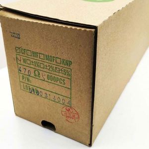 Bulk Discount CF1/4W-470ohm5% T52 1/4W Resistors Carbon Film Resistors 470ohm 5% 1/4W - Product Image 1