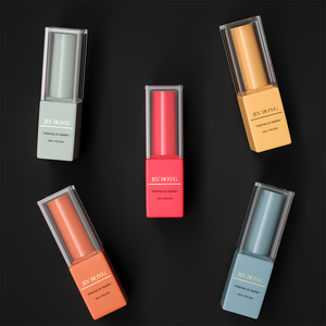 10ml personalizado plano cuadrado Uv Liner Gel vacío removedor de uñas polaco botella de vidrio cutícula embalaje de aceite con cepillo - Product Image 1