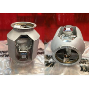 Ventilateur axial bifurqué industriel à pales en alliage d'aluminium, ventilateur de conduit haute température, robuste et durable - Product Image 5