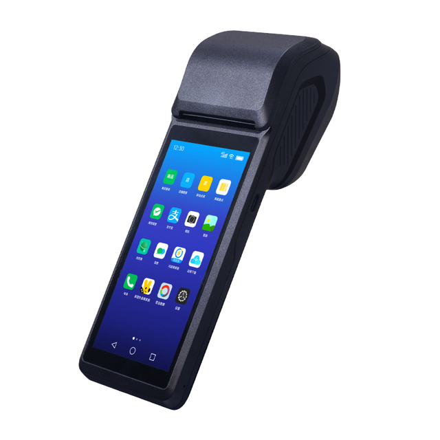 Q6 Mobile Receipt Thermal Printer Taxi Pos System Driver Cashless Payment Fare Collection Ticket Printing Android Pos Device