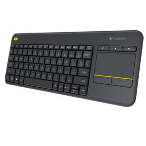 K400 Plus 2.4g Wireless Keyboard Gaming Laptop Pc Gamer Original Ergonomics Touchpad <b>Mini</b> Unifying Computer <b>Tv</b> K400 - Product Image 5
