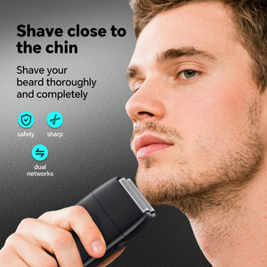 Afeitadora Portátil Recargable por USB para Hombres, Uso en Casa u Hotel, Afeitadora Facial Doméstica - Product Image 4