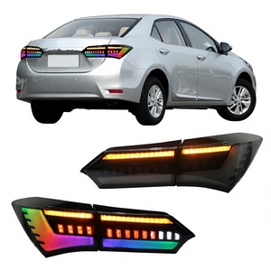 ชุดไฟท้าย TYPY RGB LED สำหรับ Toyota Corolla Altis ปี 2014-2018 สีรมควัน พร้อมไฟท้ายแบบอัพเกรด DRL แอนิเมชั่น - Product Image 4