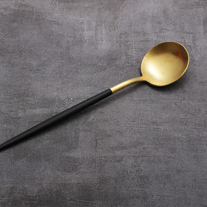 The Wedding Luxurious Cutlery Set <b>Flatware</b> Dinner Party Includes Knife Spoon Fork Design Handle Tableware - Product Image 4