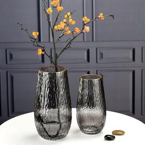 <span class=keywords><strong>2021</strong></span>ใหม่24พันขอบสีทองแจกันดอกไม้แก้วตกแต่งบ้าน - Product Image 5