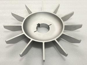 Прецизионная 5-осевая обработка с ЧПУ лезвий турбонагнетателя из титанового сплава оптимальная Аэродинамика компонентов турбины - Product Image 3