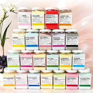 Mascarilla en Polvo de Péptidos GHK-Cu PDRN de Marca Privada OEM, 32 Sabores, 650g, Mascarilla Peel-Off Hidratante con Rosa, NAD y Árbol de Té, para Piel Grasa, SPA, Venta al por Mayor ODM - Product Image 1