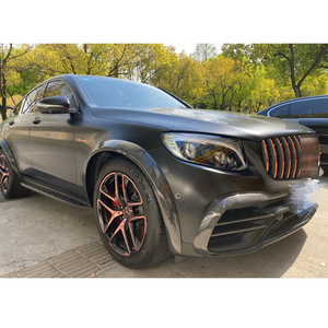 Accessoires de pièces de voiture automobiles kit de carrosserie en fibre de carbone pour <span class=keywords><strong>mercedes</strong></span> <span class=keywords><strong>benz</strong></span> <span class=keywords><strong>glc</strong></span> classe <span class=keywords><strong>amg</strong></span> glc63 coupé - Product Image 3