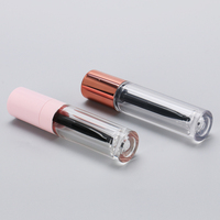 Tubes de brillant à lèvres en PETG 6ml vides personnalisés OMI avec brosse en aluminium Tubes d'huile à lèvres Conteneur de brillant à lèvres