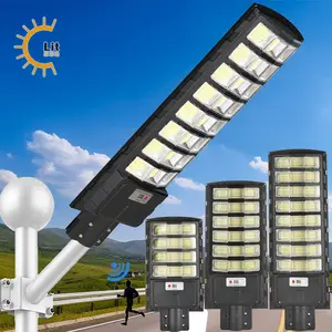 600W 800W 1000W Lâmpada LED Solar Integrada 6000k Luz Tudo em um Solar Street Light Impermeável ao ar livre para Agricultura