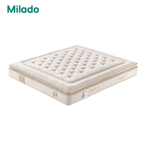 Di lusso Euro Top <span class=keywords><strong>Hotel</strong></span> materasso 28cm di spessore medio matrimoniale doppia dimensione cerniera copertura arrotolata per camera da letto - Product Image 1