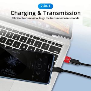 Adaptador OTG Macho a Hembra USB-C, Transferencia de Datos de Alta Velocidad 2.0, Adaptador USB Tipo A para Teléfonos Inteligentes - Product Image 3