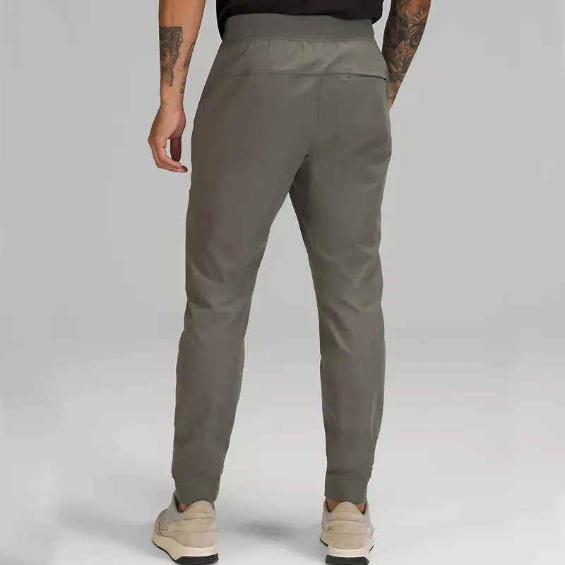 Hingto Soft Durable Fantastic Pants Men Joggers Pants for Every Active with Secure Back Pocket