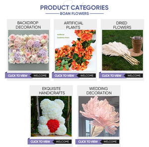 3D in lụa nhân tạo cảm ứng thực sự hoa 9 đầu bướm Bướm Phong Lan forwedding trang trí - Product Image 6