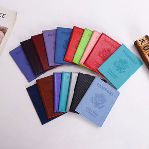 Factory Wholesale Hot Sale 4x3 Inch Pu Leather Vaccination <b>Card</b> <b>Protector</b> Passport and Vaccine <b>Card</b> Holder - Product Image 5