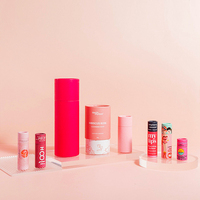 Tube en carton blanc pour emballage de produits, tube en carton rigide de qualité alimentaire, tube en papier personnalisé avec logo, boîte d'emballage