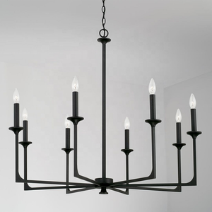 Stile francese 30 pollici <span class=keywords><strong>bianco</strong></span> <span class=keywords><strong>paralume</strong></span> di illuminazione a sospensione in tessuto rurale <span class=keywords><strong>lampadario</strong></span> appeso <span class=keywords><strong>lampadario</strong></span> per ristorante - Product Image 4