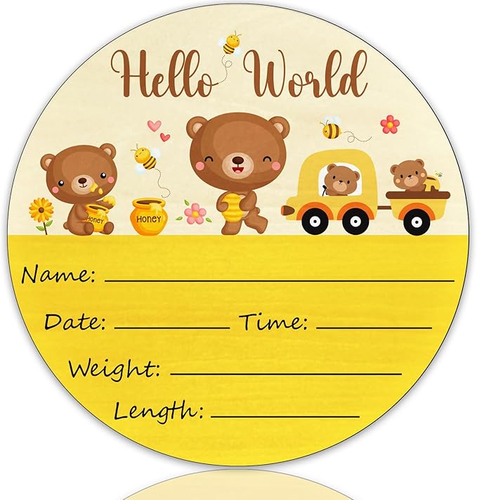 Yellow Bee Bear