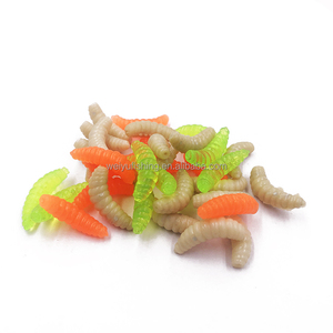 OEM Weiyu Señuelo Biónico Blando para Caza y Pesca, Gusano de Pan con Cabeza Roja Sumergido, Señuelos de Silicona y Metal al por Mayor para Pesca de Fondo en Lago - Product Image 5