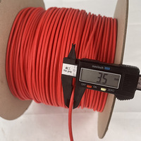 Cordon 3,5 mm à âme en aramide, gaine en UHMWPE, double tressage, haute résistance, anti-coupure, résistant à l'abrasion, écologique, anti-bactérien, léger