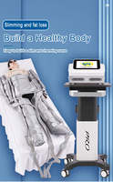Système professionnel de pressothérapie aérienne pour la compression lymphatique, combinaison amincissante détoxifiante, machine de massage corporel pour le soulagement de la douleur et le remodelage corporel