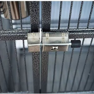 Sıcak Fırsat Yeni Gelen Lüks Demir Kuş Kafesi Geniş Alanlı Kuş Evi Papağanlar için Araçan Papağan Kafesi Satılık - Product Image 4