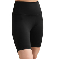 Shorts de sport, yoga et cyclisme, taille haute élastique, coupe ajustée, en Spandex/Nylon, couleur unie, été, 5 points, en stock
