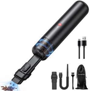 Aspiradora de Mano Inalámbrica de 2 Velocidades, Recargable, Mini Aspiradora para Auto con Luz LED/SOS - Product Image 1