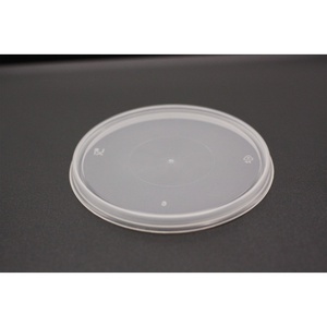 Secure 365ml Matching PP Transparent Bowl Lid Mini Dustproof Cover for Food Grade Freshness and Small Bowl Storage - Product Image 1
