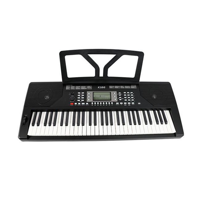 Ark 61 Keys K186 Portable Professional Music Electronic Organ Synthesizer Keyboard Digital Piano Instruments for Beginner