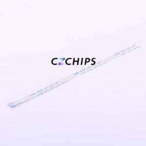 HX FFC-0.5-10P-150mm FFC Cable (Flexible Flat Cable) P=0.5mm Connector 10P 0.5mm 0.3mm Non-Inverting - Product Image 1