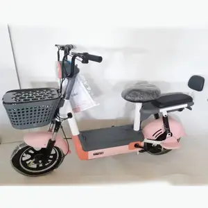 2023 Hebei 48v 350W 450W motocicletta elettrica per adulti a buon mercato ebike Chopper elettrico ad alta velocità 20AH bici elettrica da città a lungo raggio