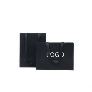 Sac en papier d'emballage de luxe personnalisé pour le commerce de détail, grand format, vente en gros, avec logo personnalisé - Product Image 2