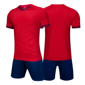 批发厂价优质足球服热升华空白足球球衣设计精美 - Product Image 4