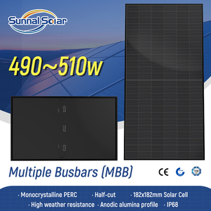 18 V 48 Vlt Panneau Solaire Mono Topcon 180 W 200 W 300 Watt 425 W 430 W 500 W 650 W 750 W vollschwarzes Europa auf Lager - Product Image 5