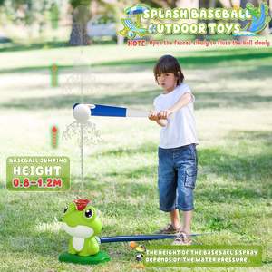 Giocattolo da <span class=keywords><strong>Baseball</strong></span> con Spruzzatore d'Acqua per Bambini, Gioco Estivo 2 in <span class=keywords><strong>1</strong></span> a Forma di Rana per Feste in Giardino - Product Image 3
