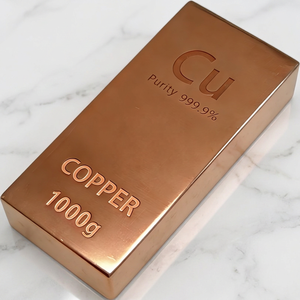 แท่งทองแดง 1000 กรัม ความบริสุทธิ์ 99.9% โลหะทองแดงชนิดไม่ผสมโลหะอื่นๆ - Product Image 1