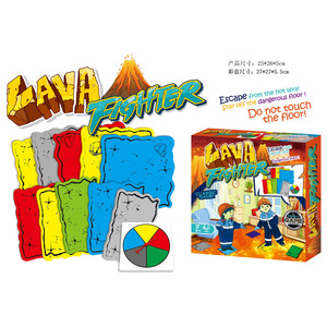 Escape de la lava, <span class=keywords><strong>juego</strong></span> de mesa de alta calidad para niños, simulador de incendios, <span class=keywords><strong>juego</strong></span> de mesa giratorio con cartas para fiestas - Product Image 6