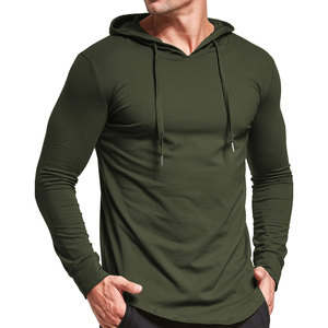 Sweats à capuche de sport respirants en tissu extensible pour adultes, qualité supérieure, dernier design, basiques, pour hommes, entraînement fitness. - Product Image 2