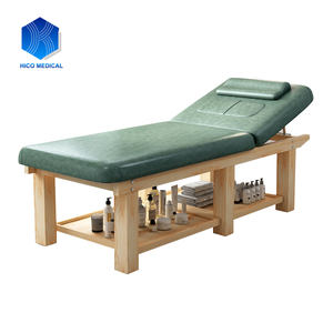 Meja Pijat <span class=keywords><strong>Chiropractic</strong></span> Kayu Thailand Berkualitas Terbaik 2 Bagian, Dapat Disesuaikan, Tahan Lama, untuk Dijual - Product Image 3