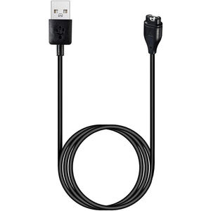 Cable de Carga Magnético USB de Repuesto para Reloj Inteligente, 1M de Longitud, 3.3 Pies, Color Negro, para <span class=keywords><strong>Garmin</strong></span> <span class=keywords><strong>Approach</strong></span> S10 S40 S42 S50 <span class=keywords><strong>S60</strong></span> S70 - Product Image 1