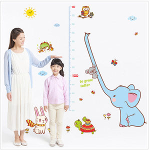 Altezza Misura Righello <span class=keywords><strong>Adesivi</strong></span> Murali Elefante La Scuola Materna Camera Dei Bambini a Crescere Più Alto Altezza Grafico Adesivo da Parete per Bambini - Product Image 6