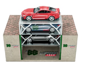 Edificios de almacenamiento de metal industrial y garajes Estructura de acero Diseño de techo de coche Equipo de estacionamiento - Product Image 1