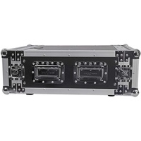Cadre en aluminium personnalisé 4U 4 Space Amp Rack Flight Case Flight Rack Case pour Amp Rack avec 4U Space DJ 19 "6U Road Case Slam
