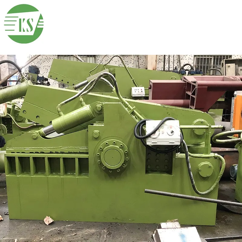 Keshang Hydraulische Q43YD-250 Metall recycling firma Schrott Stahls cher maschine Bewehrung Krokodil Schneide maschinen